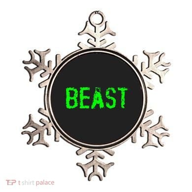 Beast Gym Workout Mode Fitness Logo Ornament