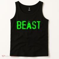 Beast Gym Workout Mode Fitness Logo Tank Top thumb 2
