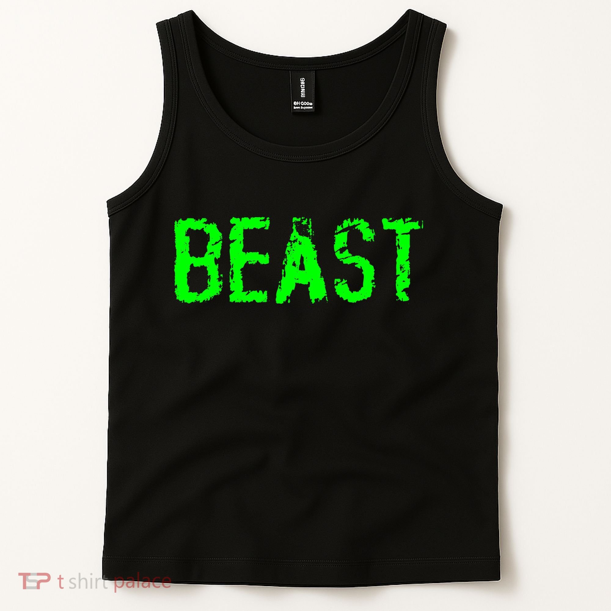 Beast Gym Workout Mode Fitness Logo Tank Top
