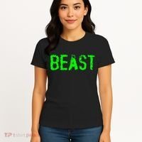 Beast Gym Workout Mode Fitness Logo Women's T-Shirt thumb 4