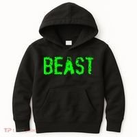 Beast Gym Workout Mode Fitness Logo Kids Hoodie thumb 0