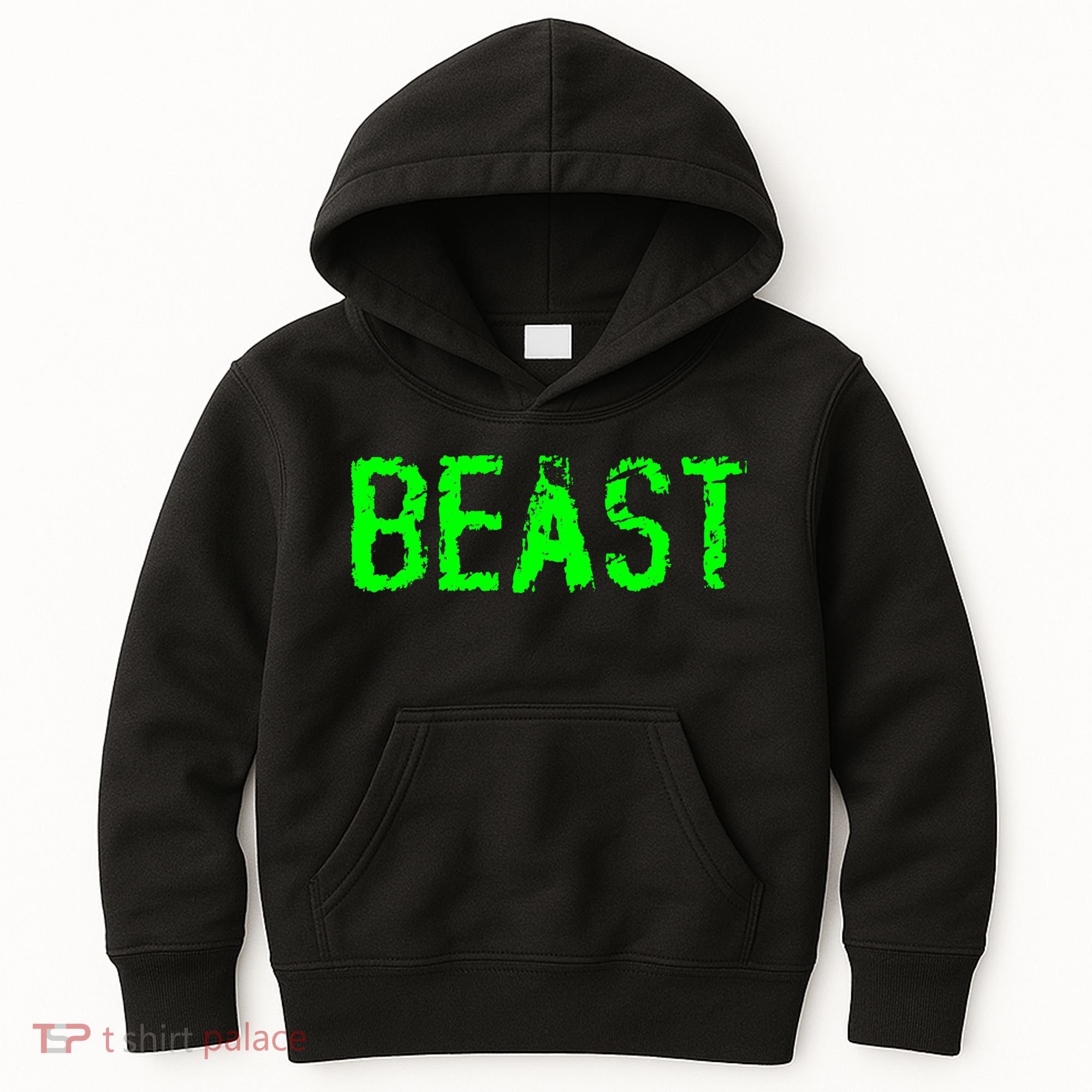 Beast Gym Workout Mode Fitness Logo Kids Hoodie