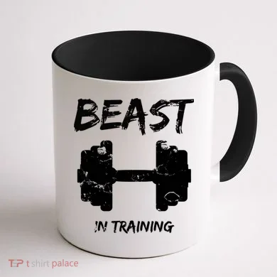Beast In Training Coffee Mug back