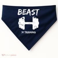 Beast In Training  USA-Made Doggie Bandana thumb 0