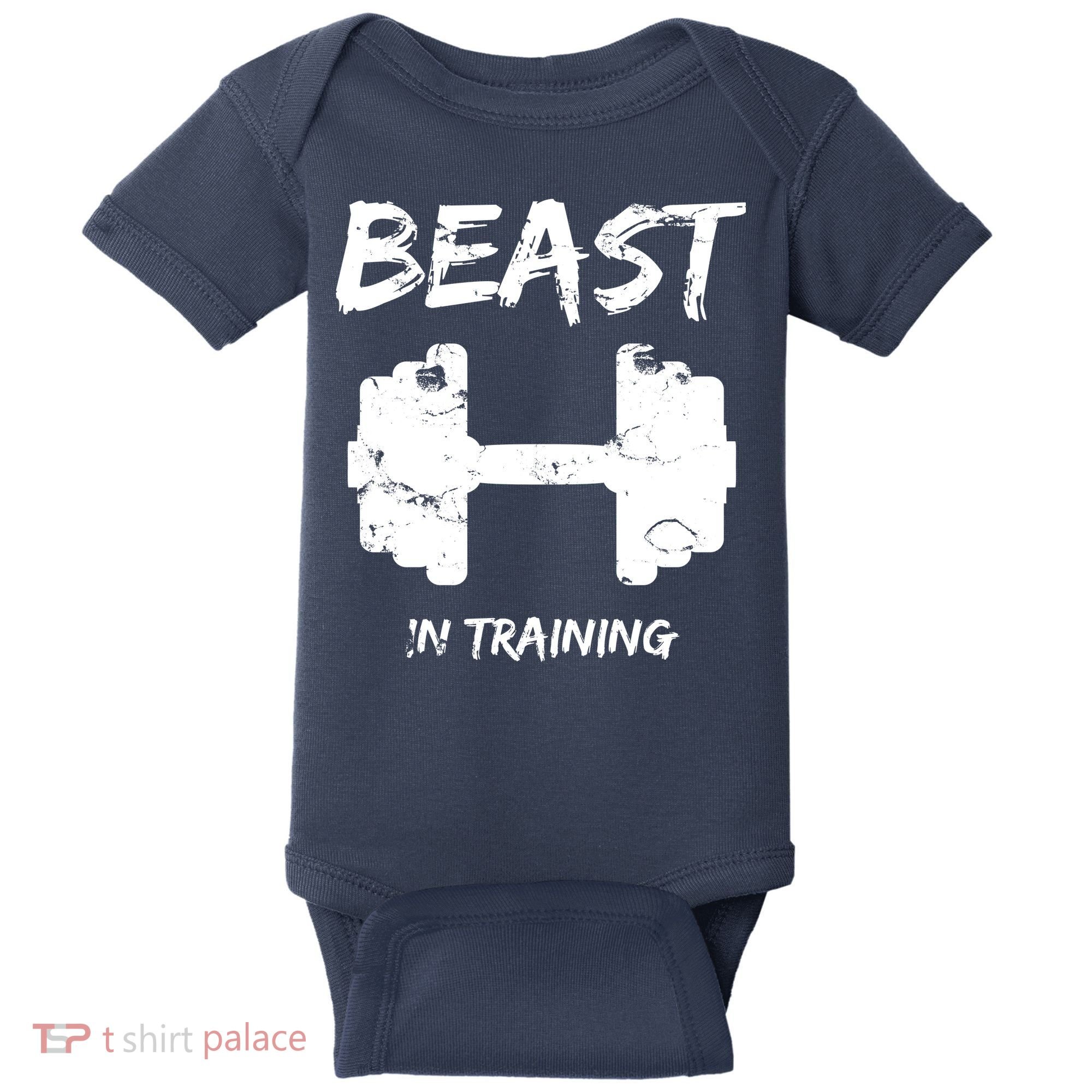 Beast In Training  Baby Bodysuit