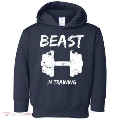 Beast In Training  Toddler Hoodie