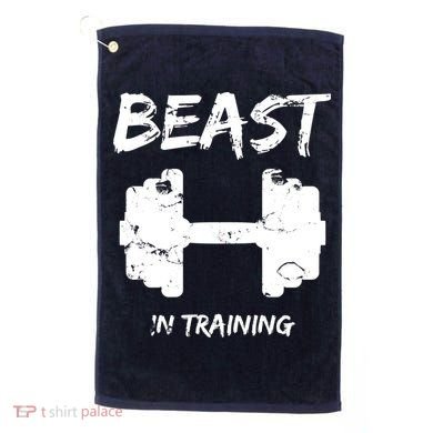 Beast In Training  Golf Towel