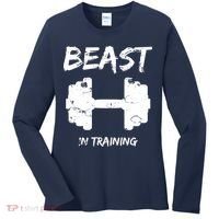 Beast In Training  Women's Long Sleeve Shirt thumb 0