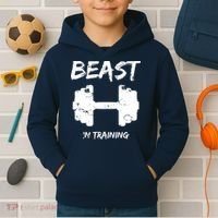 Beast In Training  Kids Hoodie thumb 2