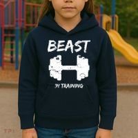 Beast In Training  Kids Hoodie thumb 3