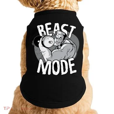 Beast Mode Bodybuilder Doggie Tank