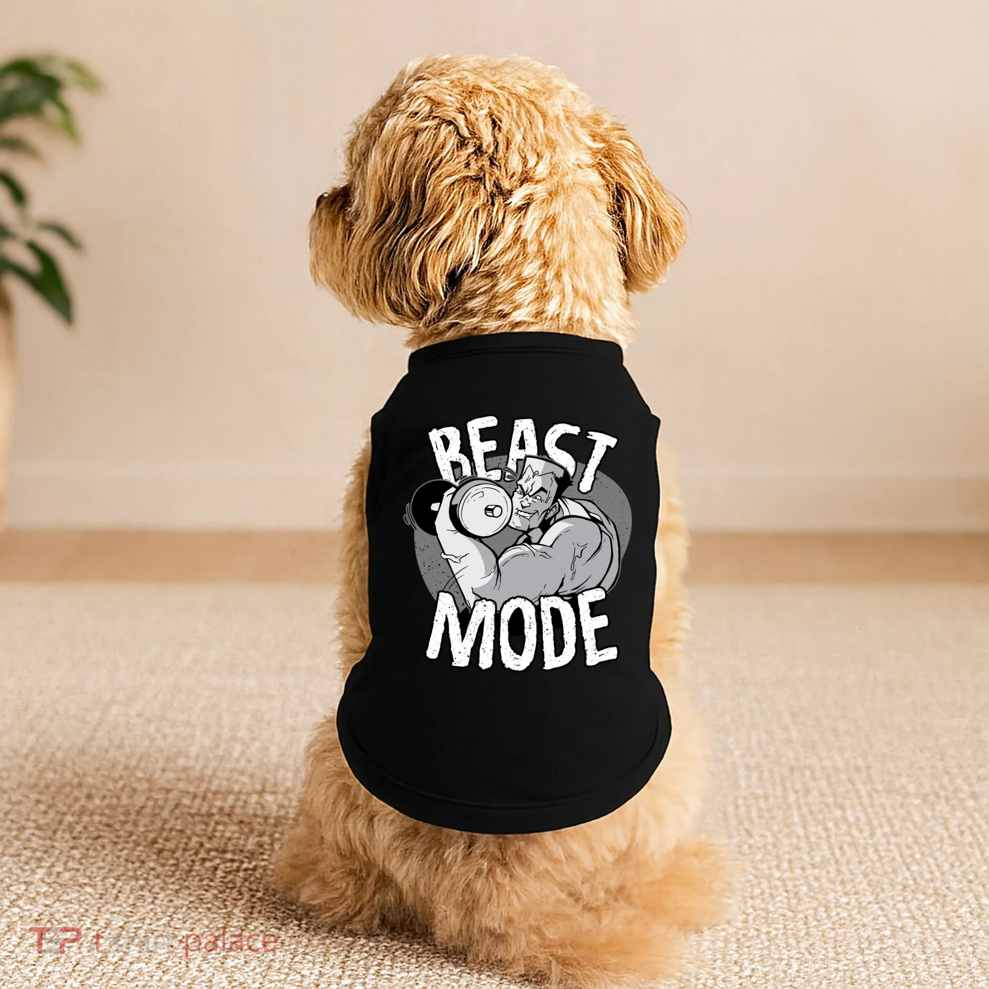 Beast Mode Bodybuilder Doggie Tank