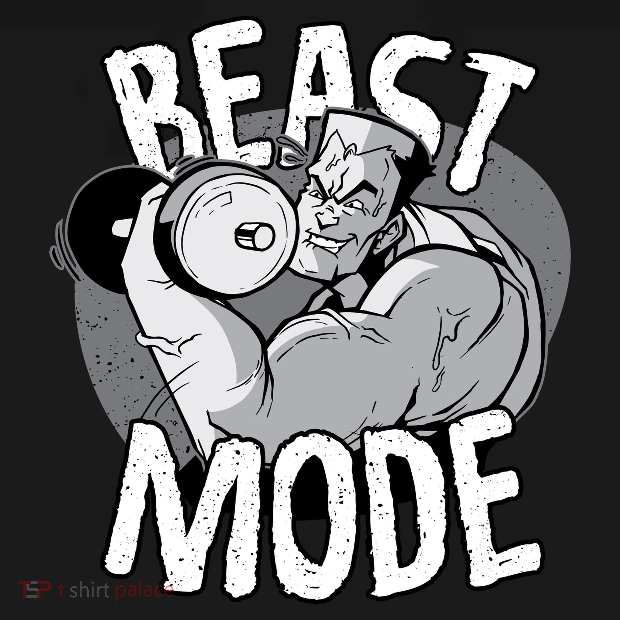 Beast Mode Bodybuilder Doggie Tank