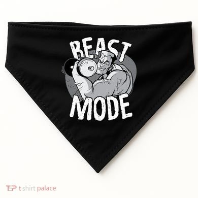 Beast Mode Bodybuilder USA-Made Doggie Bandana