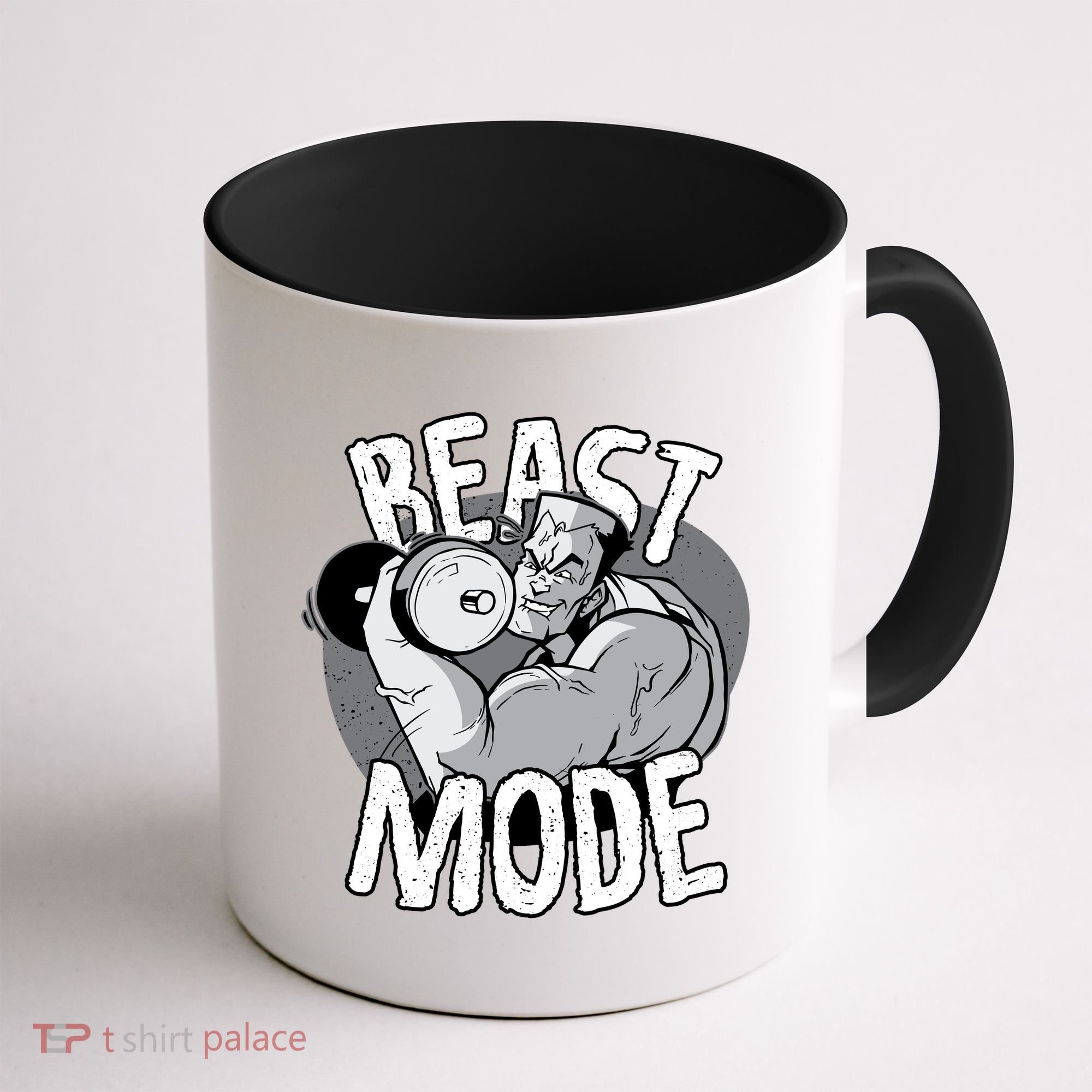 Beast Mode Bodybuilder Coffee Mug