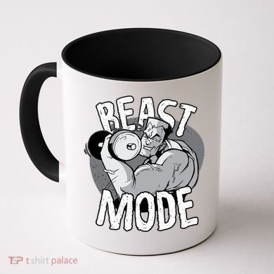 Beast Mode Bodybuilder Coffee Mug