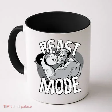 Beast Mode Bodybuilder Coffee Mug