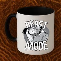 Beast Mode Bodybuilder Coffee Mug thumb 2