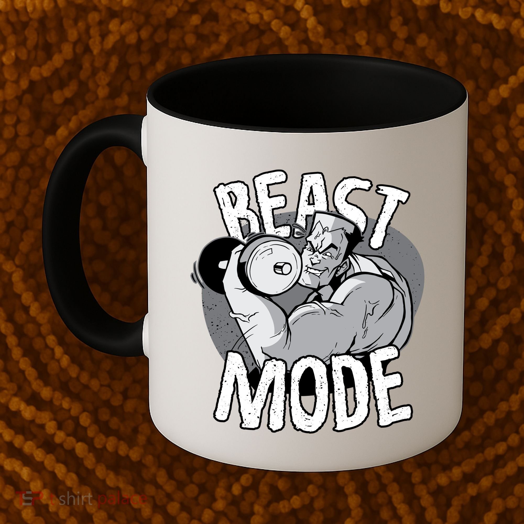 Beast Mode Bodybuilder Coffee Mug