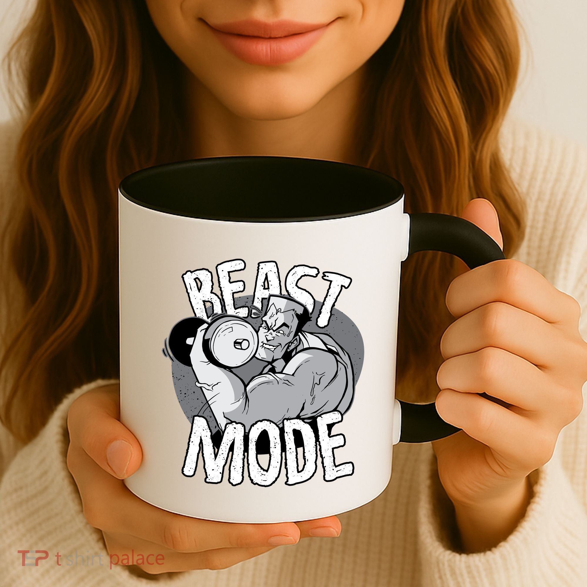 Beast Mode Bodybuilder Coffee Mug