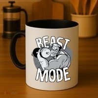 Beast Mode Bodybuilder Coffee Mug thumb 4