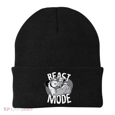 Beast Mode Bodybuilder Beanie