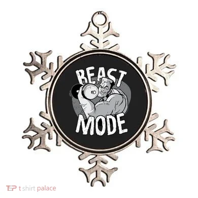 Beast Mode Bodybuilder Ornament