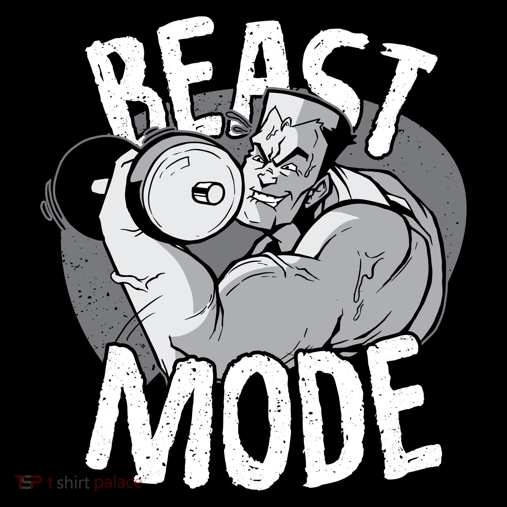 Beast Mode Bodybuilder Ornament