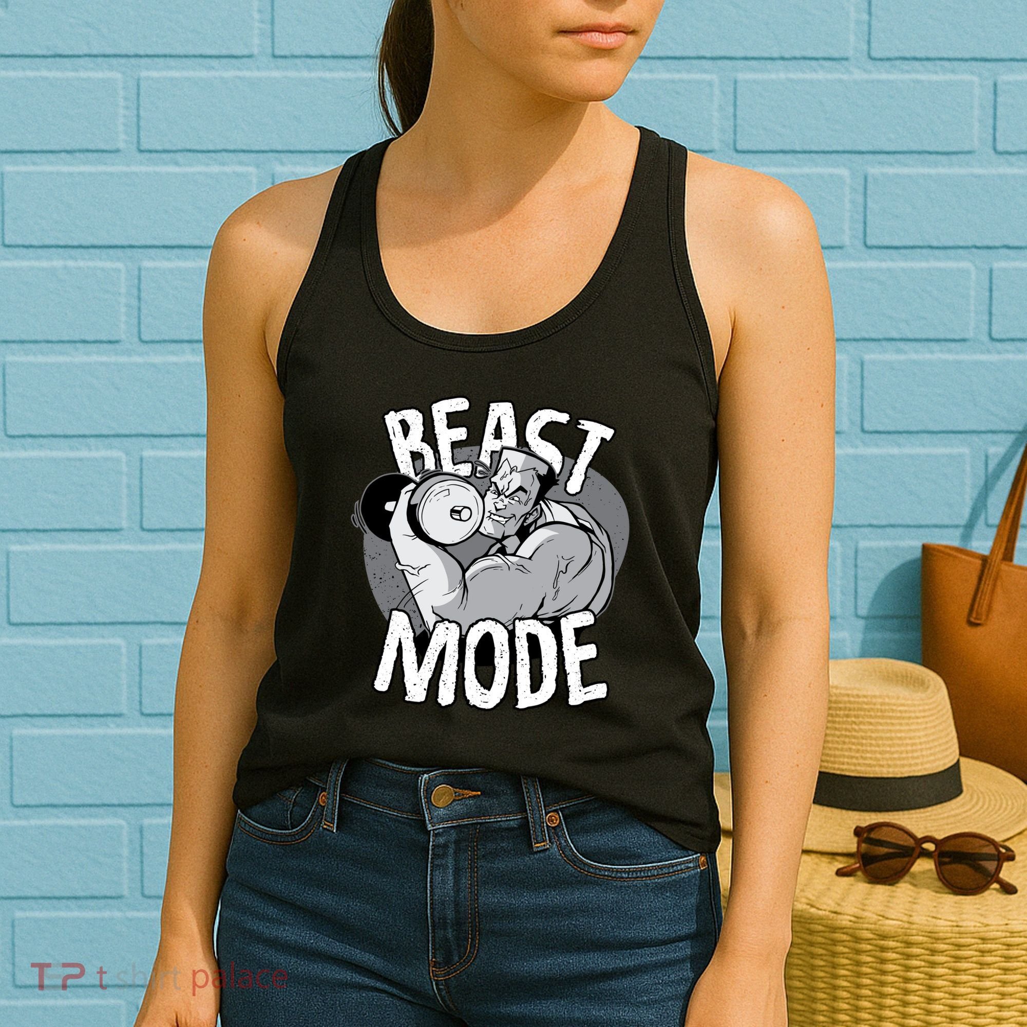Beast Mode Bodybuilder Women's Tank Top