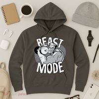Beast Mode Bodybuilder Hoodie thumb 3