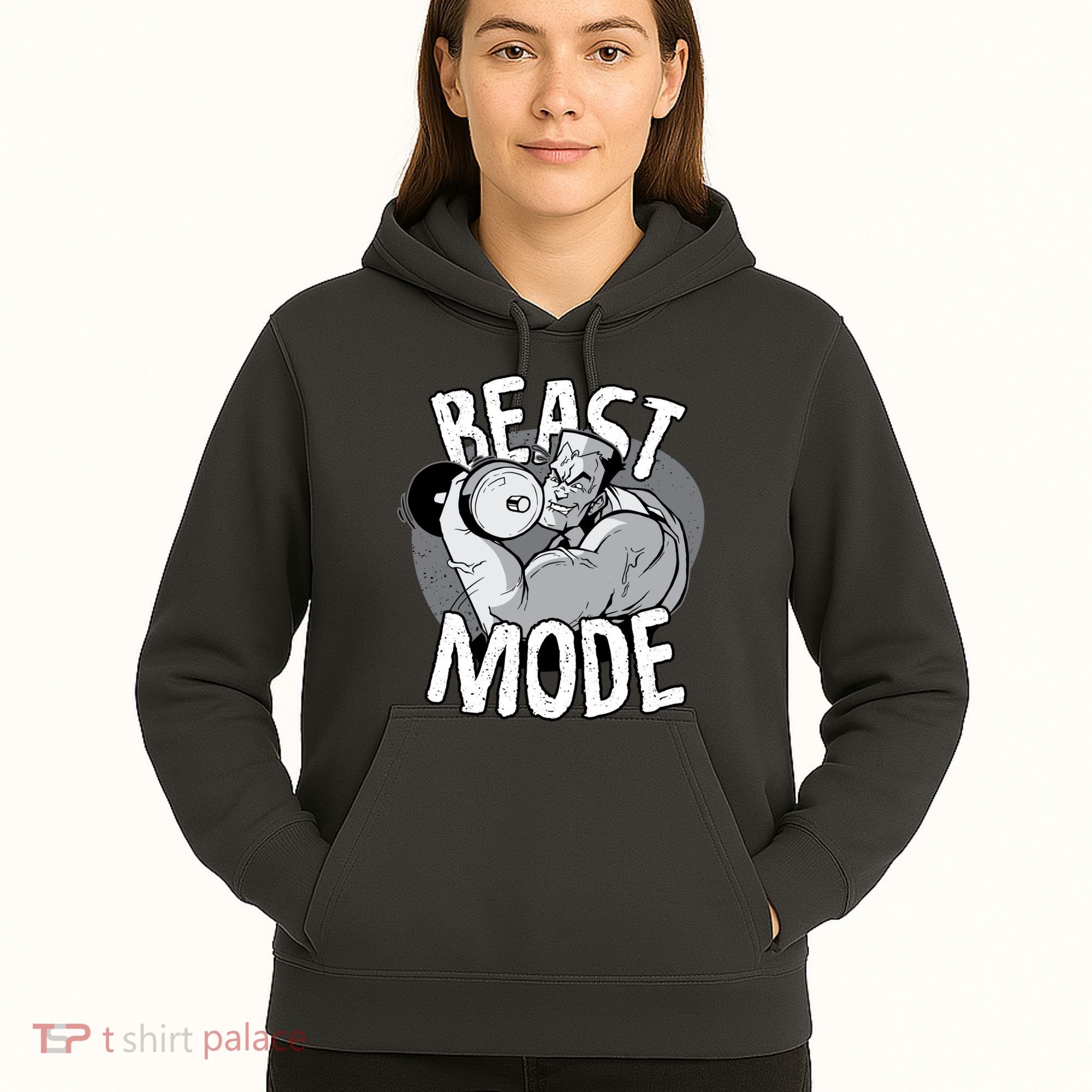 Beast Mode Bodybuilder Hoodie