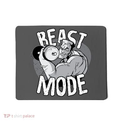 Beast Mode Bodybuilder Mousepad