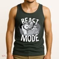 Beast Mode Bodybuilder Tank Top thumb 3