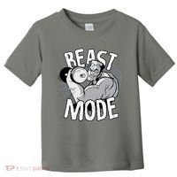 Beast Mode Bodybuilder Toddler T-Shirt thumb 0