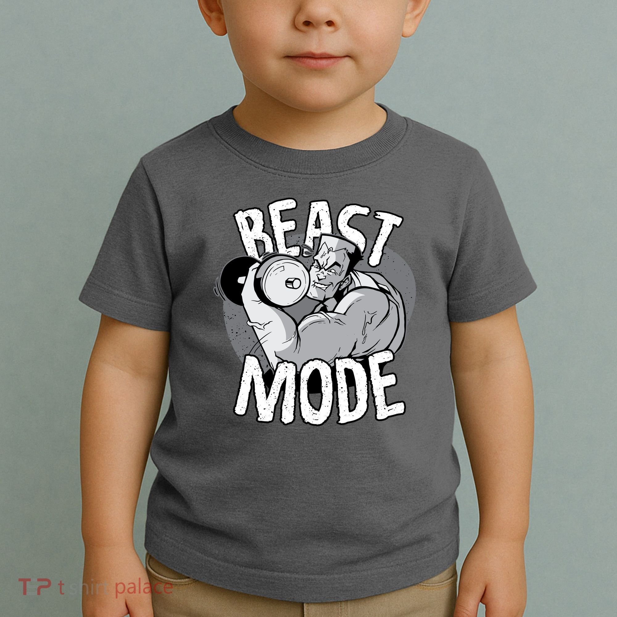 Beast Mode Bodybuilder Toddler T-Shirt