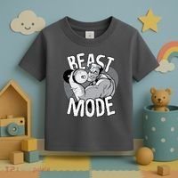 Beast Mode Bodybuilder Toddler T-Shirt thumb 3