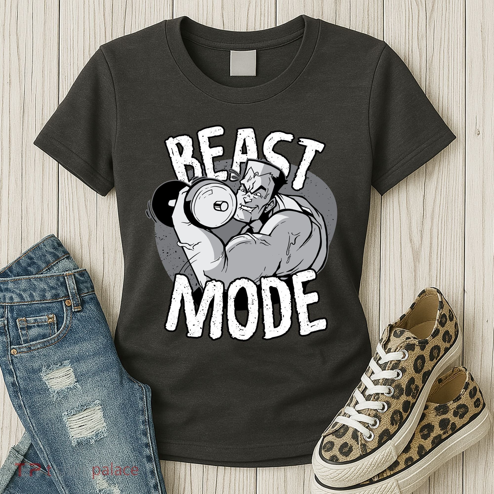 Beast Mode Bodybuilder Women's T-Shirt