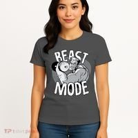 Beast Mode Bodybuilder Women's T-Shirt thumb 4