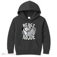 Beast Mode Bodybuilder Kids Hoodie thumb 0