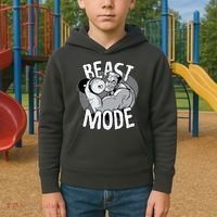 Beast Mode Bodybuilder Kids Hoodie thumb 2