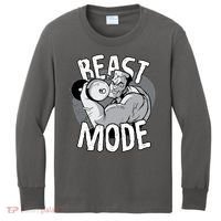 Beast Mode Bodybuilder Kids Long Sleeve Shirt thumb 0