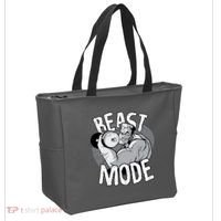 Beast Mode Bodybuilder Tote Bag thumb 2