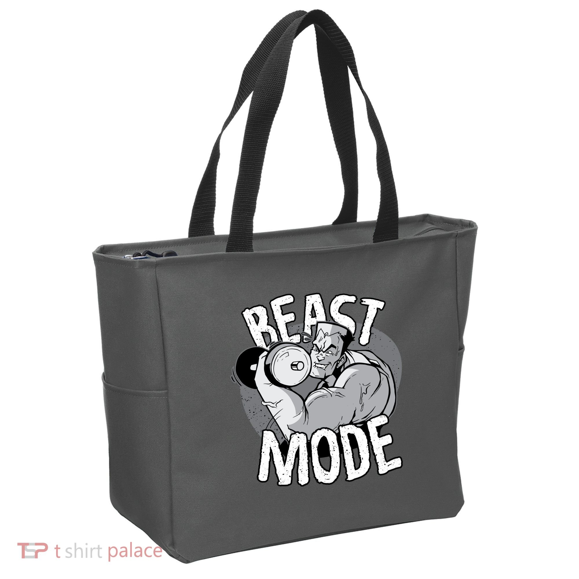 Beast Mode Bodybuilder Tote Bag