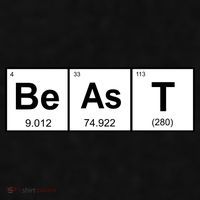 Beast Table of Elements Ladies PosiCharge Tri-Blend Wicking Tank thumb 2
