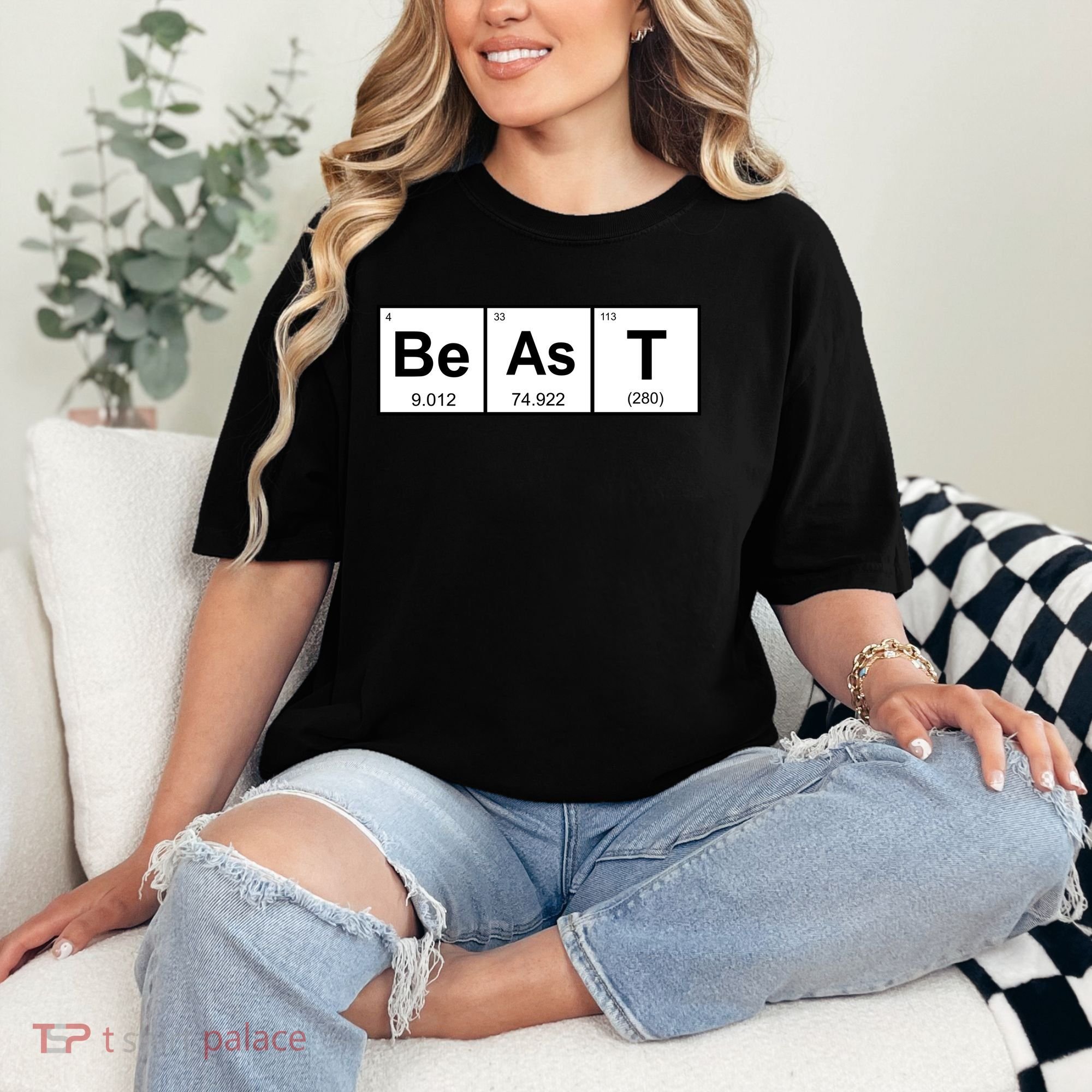 Beast Table of Elements Comfort Colors T-Shirt