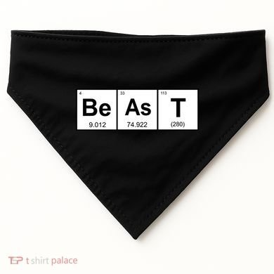 Beast Table of Elements USA-Made Doggie Bandana