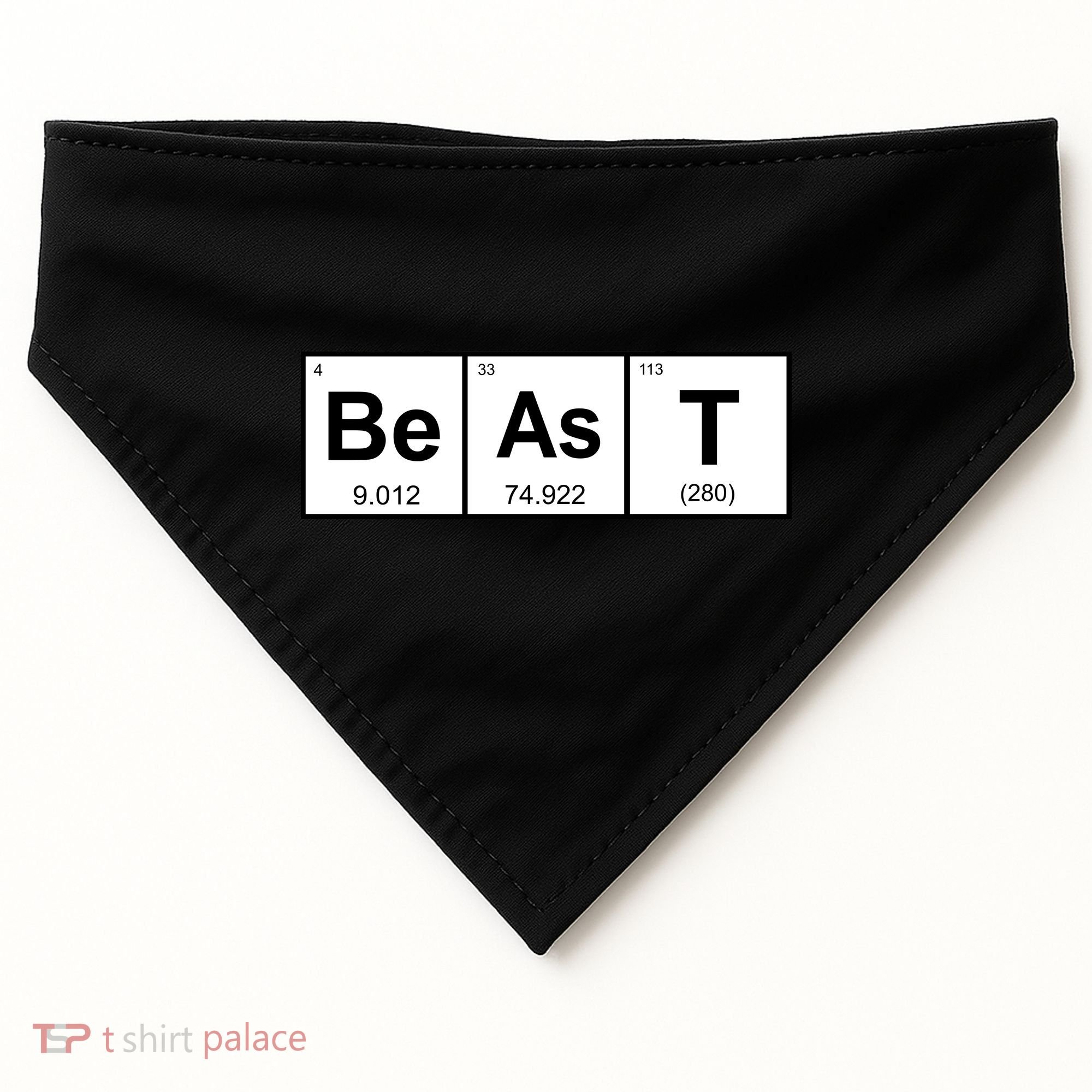 Beast Table of Elements USA-Made Doggie Bandana
