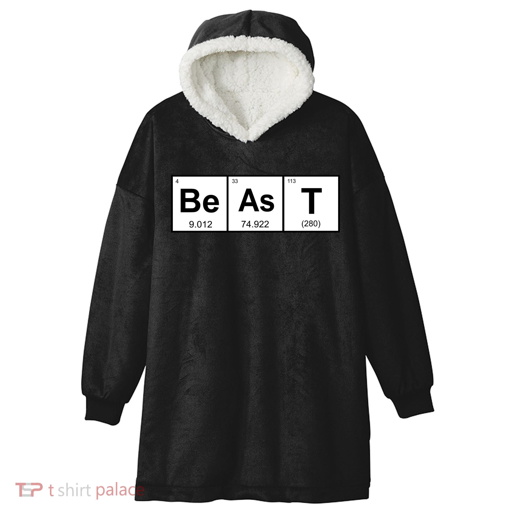 Beast Table of Elements Hooded Wearable Blanket