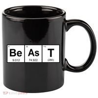 Beast Table of Elements 11oz C Handle Ceramic Mug thumb 0