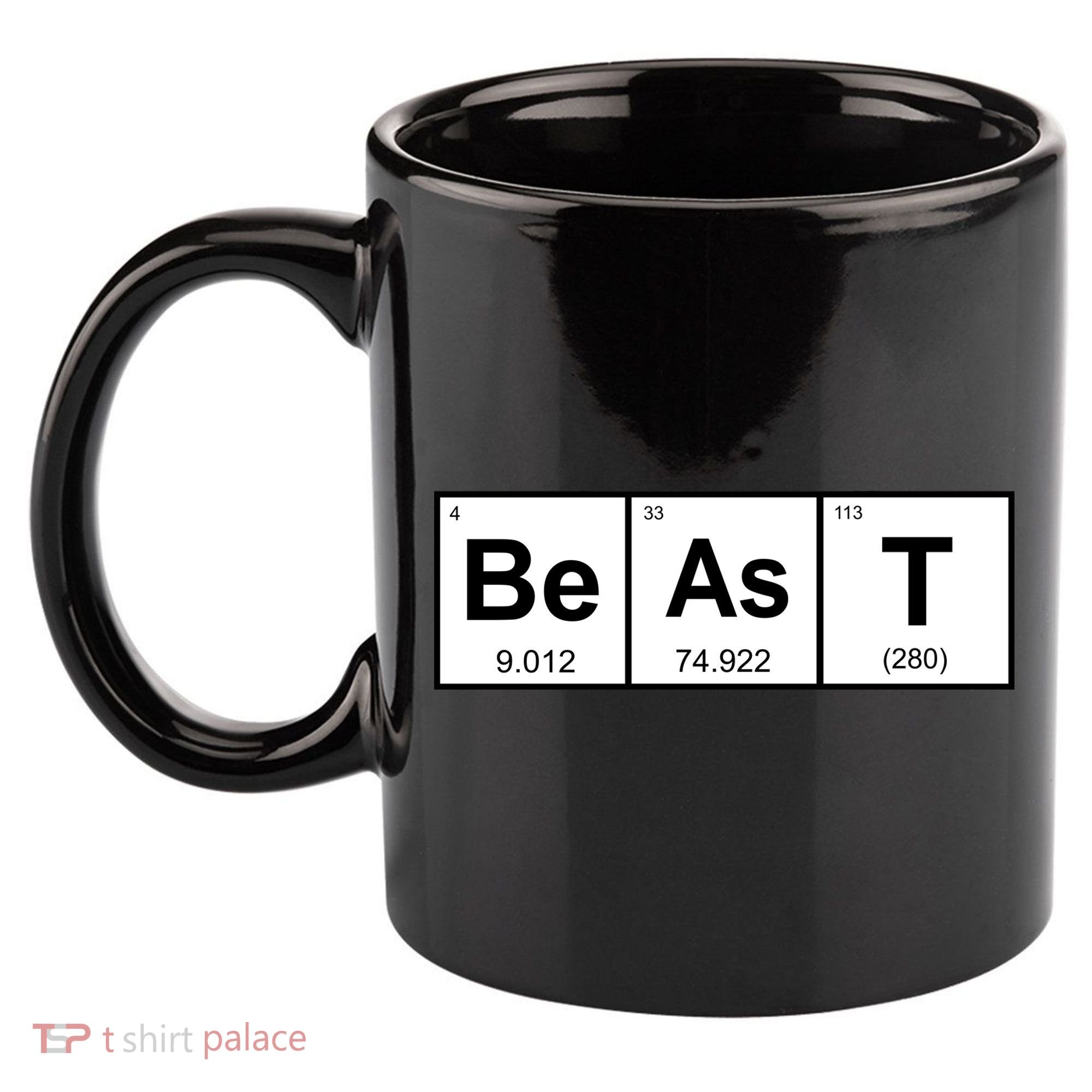 Beast Table of Elements 11oz C Handle Ceramic Mug
